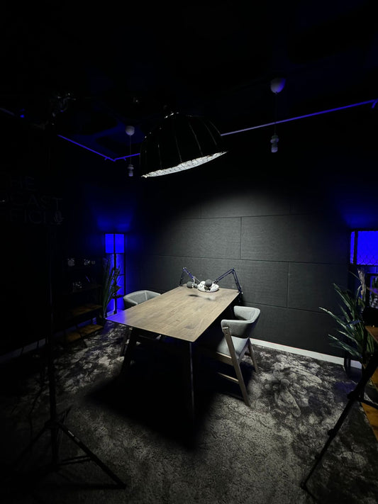 "The Den" Podcast Office (Video + Audio) Edited with Social Media Clips